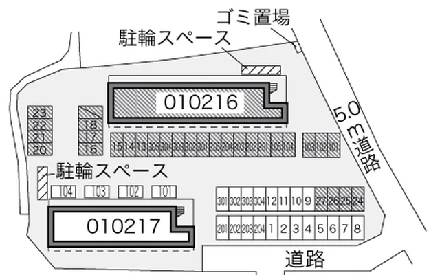 レオパレス鹿子木ＡＲＥＡⅠ 2