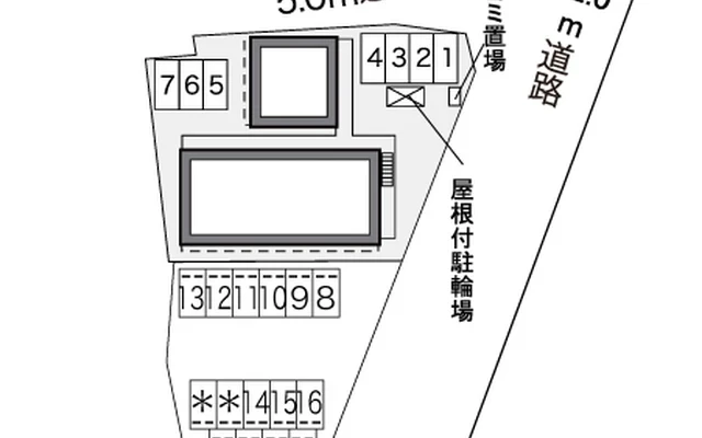 レオパレスリベールＳＫⅡ 2