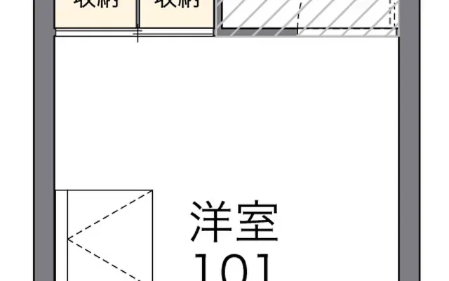 レオパレスかたくりⅡ 4