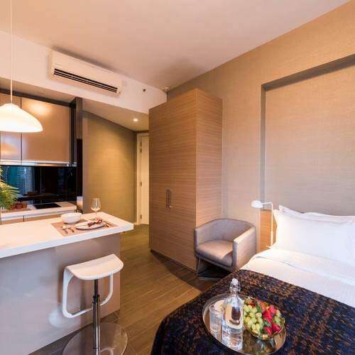 Wan Chai Roof Garden Luxurious Serviced Apartment Hong Kong Student