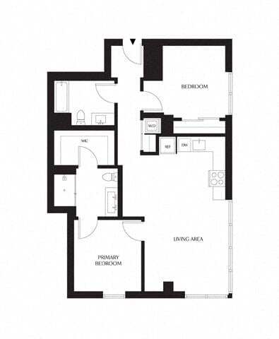 2 Bedroom 2F