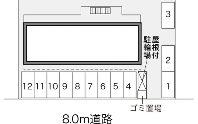 レオパレスミズホⅡ 2