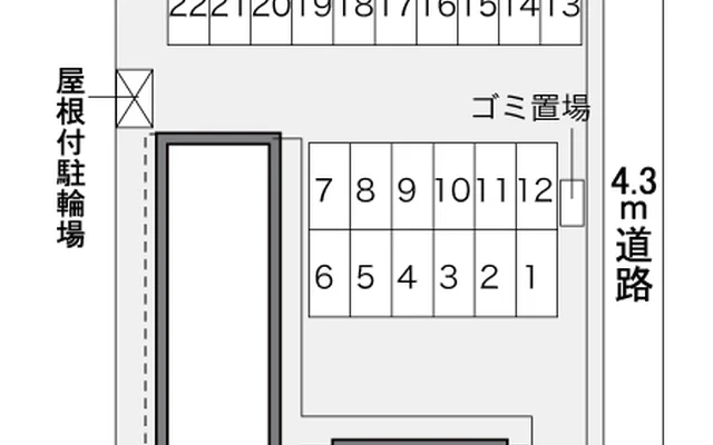 レオパレスサンマリン津 2
