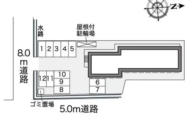 レオパレスラフォーレ倉吉 2