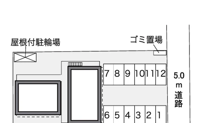 レオパレスエクレール田間 2