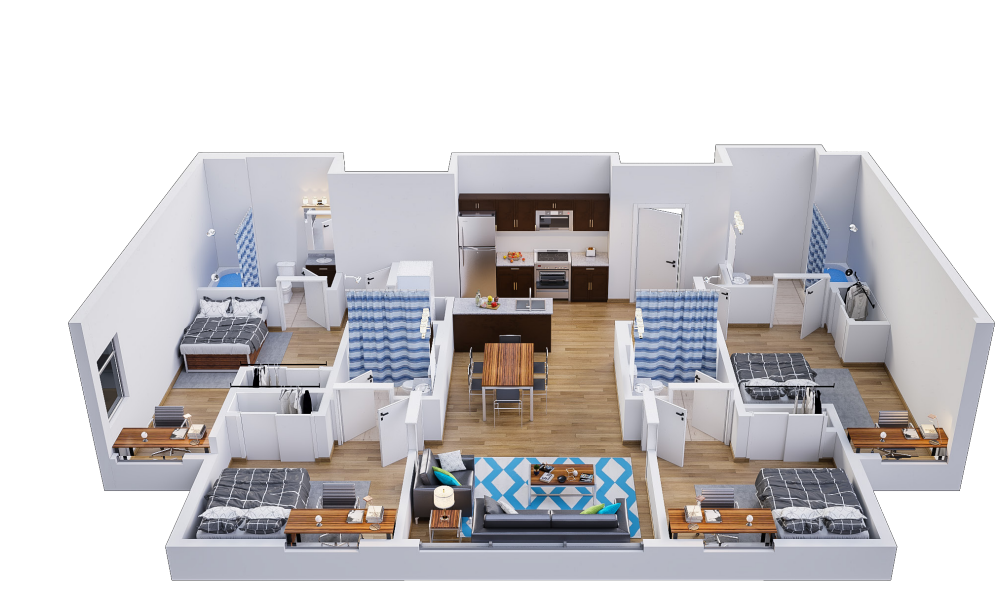 4 Bed 4 Bath Lark  B