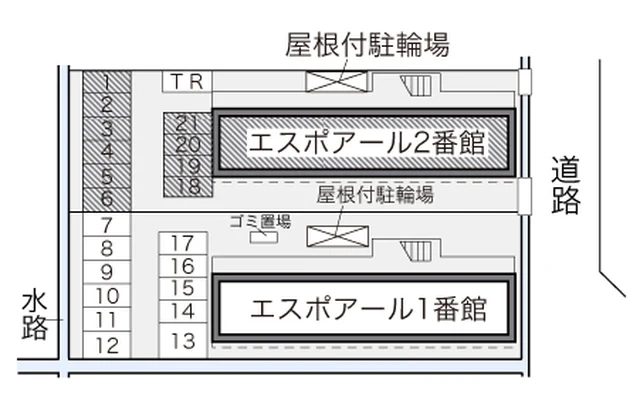 レオパレスエスポアール２番館 2