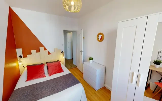 Amazing double bedroom next to the Université Jean Moulin Lyon 3 1