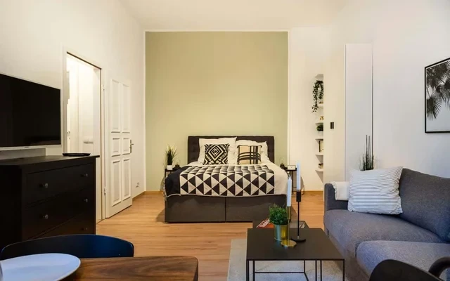 1- Zimmer Wohnung mit modernem Interior 2