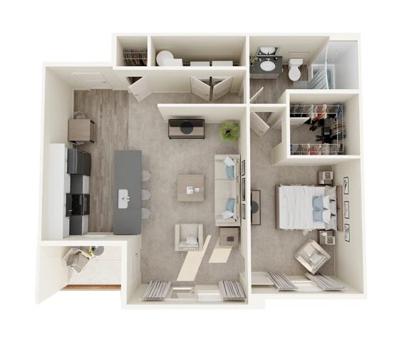 1 Bed 1 Bath The Bay