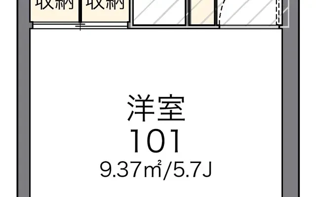 レオパレス六条 4