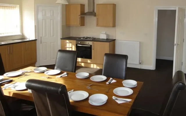Ella Lea Court - Sunderland student accommodation - Communal Kitchen