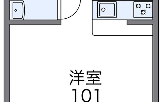 レオパレスパストラル　砺波Ⅱ 1