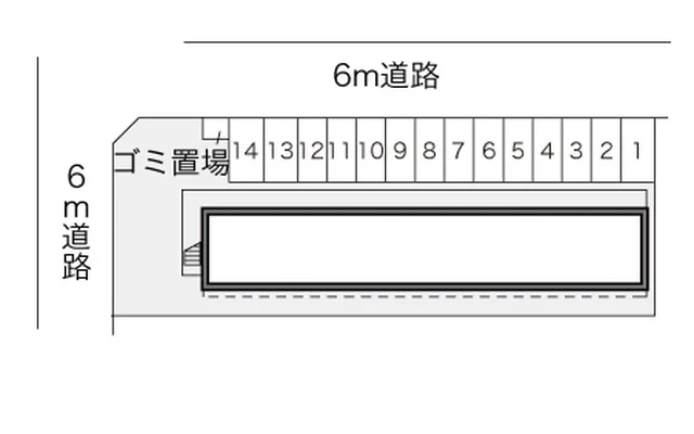 レオパレスリバーサイド　テラス 2