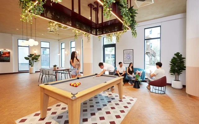 Pavilion Court - London student accommodation - Pool Table