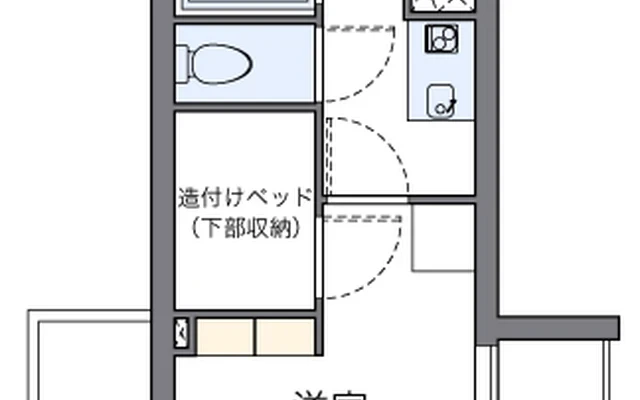 クロスウィステリア - 문경구 학생 숙소 - 204号房间(带独立厨房)