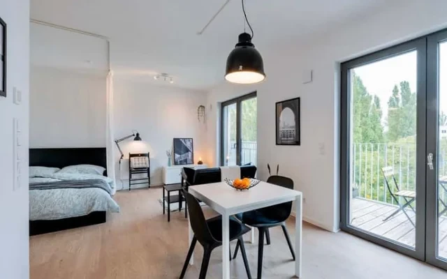 Brand new studio with a view 1