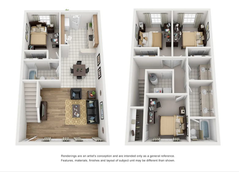 4 Bedroom 2.5 Bathroom