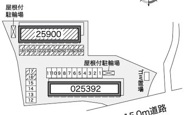 レオパレスフラワーＢ 2