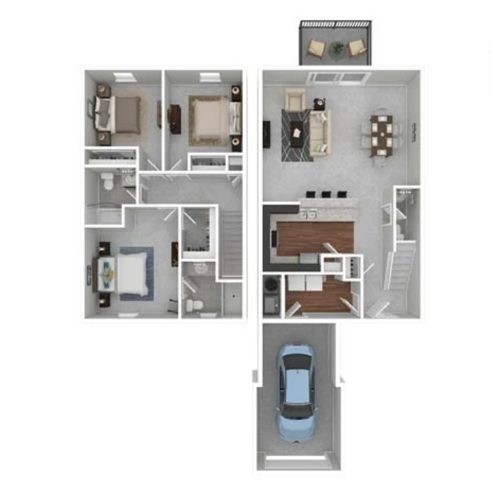 3 Bed 2.5 Bath Chappelear