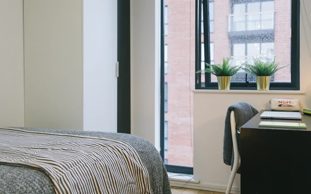 Chatham Lodge - alloggio per studenti a Liverpool - Classic Studio - Balcony