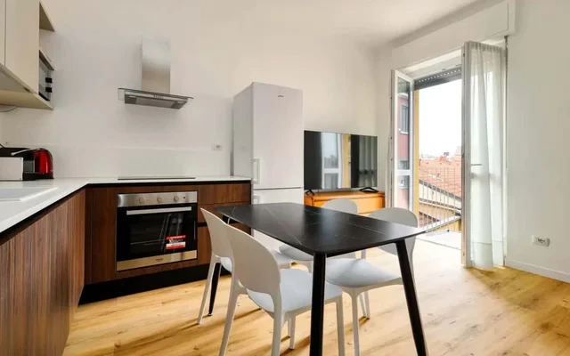 1-Bed apartment with balcony near subway 0