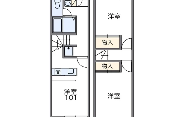 レオパレスパイン・アベニュー 1