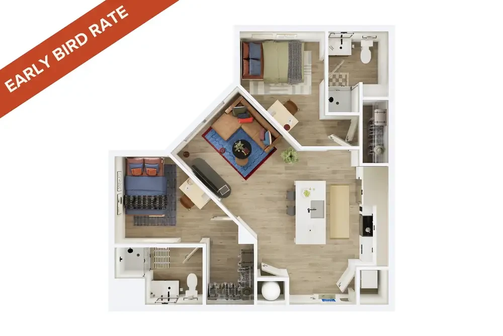 2BR/2BA - C3