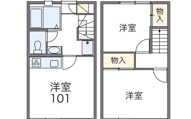 レオパレスドリームハウス２号館 1
