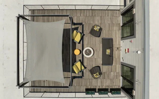 28 Austin - Newton student accommodation - Rooftop