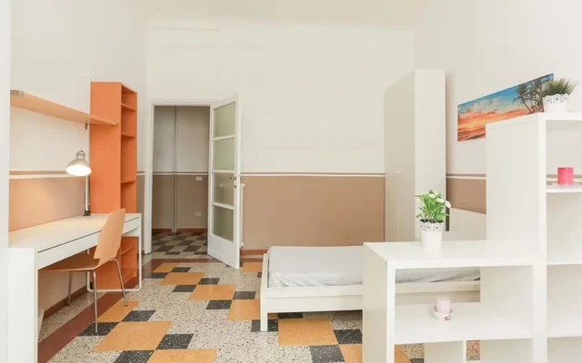 VIA DEGLI IMBRIANI 20 P1 <br> SHARED ROOM D1 - Bed A 4