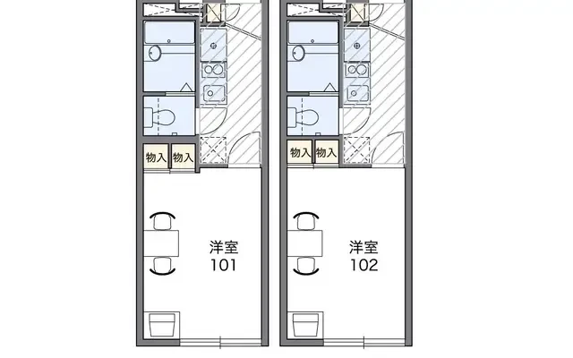 レオパレスアトレⅡ 1