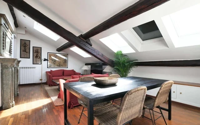 Elegant Attic Porta Venezia 1