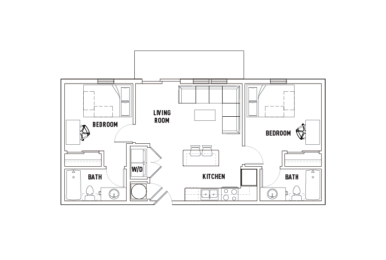 Phase 2 - 2 Bed - 2 Bath B