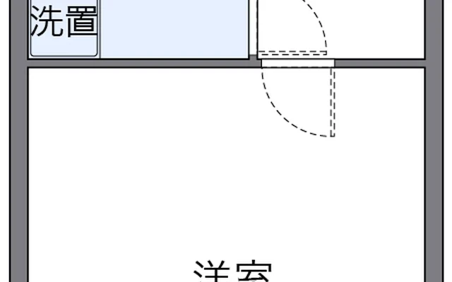 クレイノさんふらわー入谷 - Zama student accommodation - 208号房间(带独立厨房)
