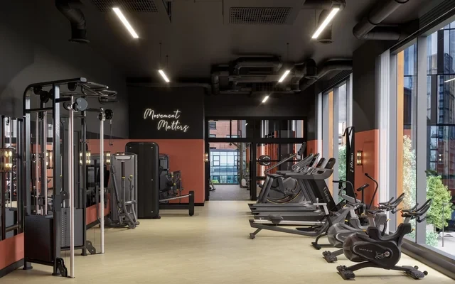 Uit Fusion Manchester - Manchester student accommodation - Gym