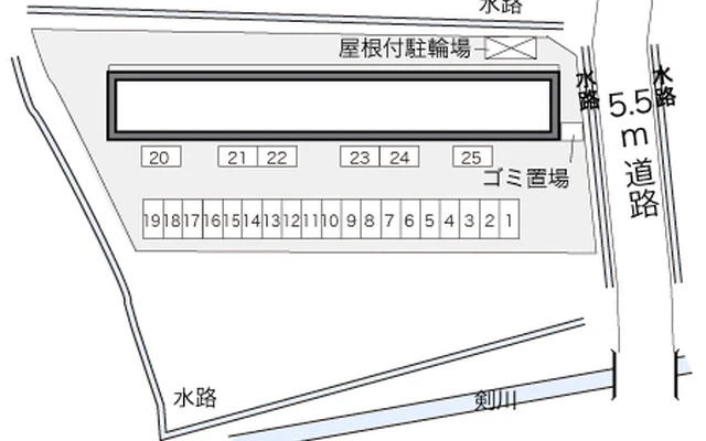 レオパレスボムール大崎 2