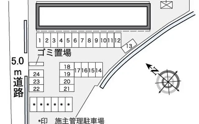 レオパレスコンフォート南里 2