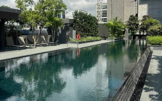 Midtown Bay - NI - chỗ ở sinh viên tại Singapore - Bể bơi