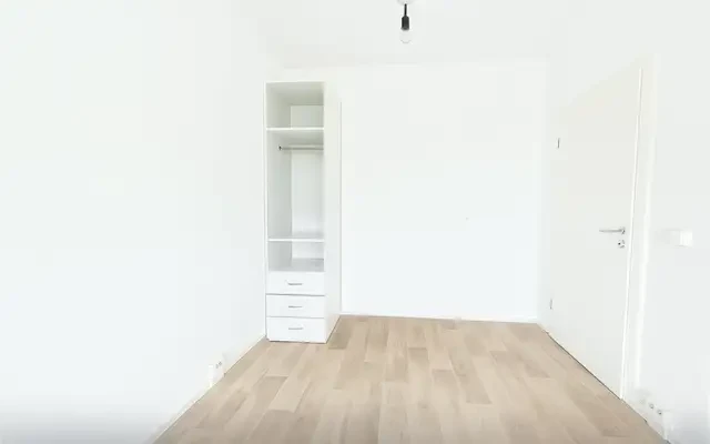 Appealing single bedroom near the Grünauer Allee train station - résidence étudiante à Leipzig - Single Bedroom