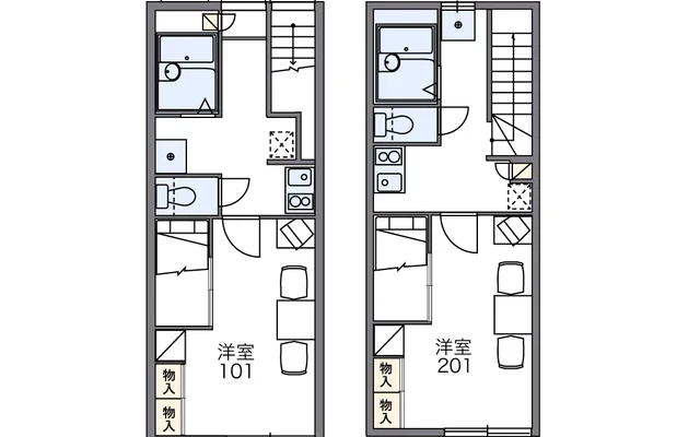 レオパレスカメリアひたち野Ⅰ 1