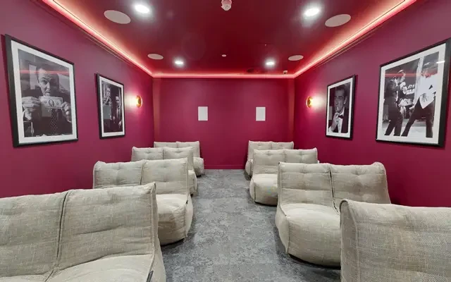 Rothesay House - Bournemouth student accommodation - Cinema room