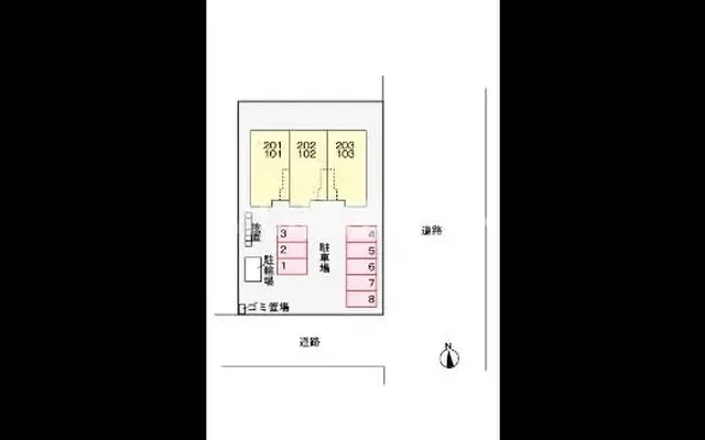 K＆MⅦ 2階 - Bibai student accommodation - 2階 - 3LDK