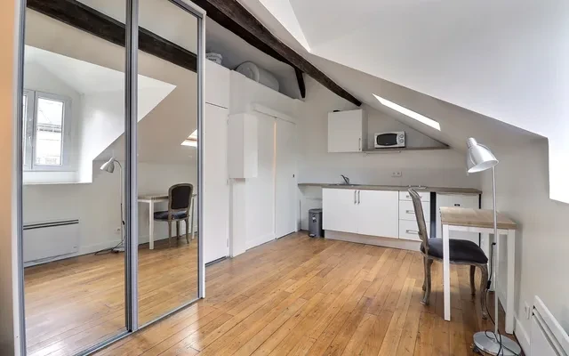 Furnished Studio Apartment for Rent - 15m² - Batignolles - Paris 0