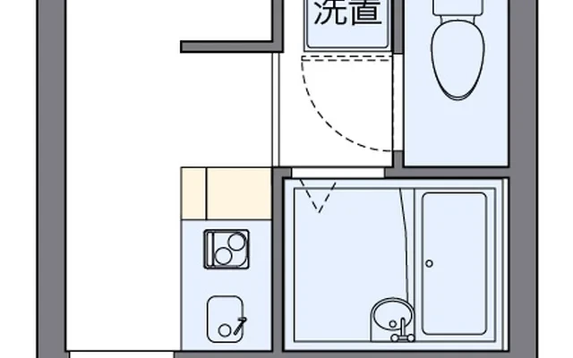 レオパレスＳＥＩ - Tsuyama student accommodation - 208号房间(带独立厨房)