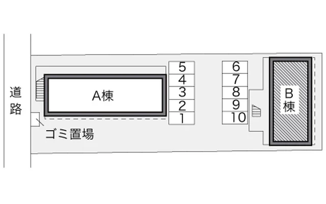 レオパレス妻田北Ｂ 2