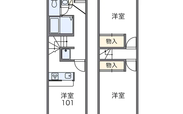レオパレスメゾネット 1