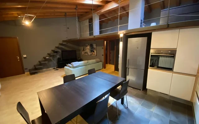 Elegant Open Space with Mezzanine and Terrace in Bergamo (BG) 2