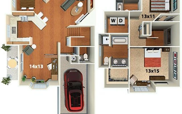 Township at Highlands Apartments & Townhomes 1