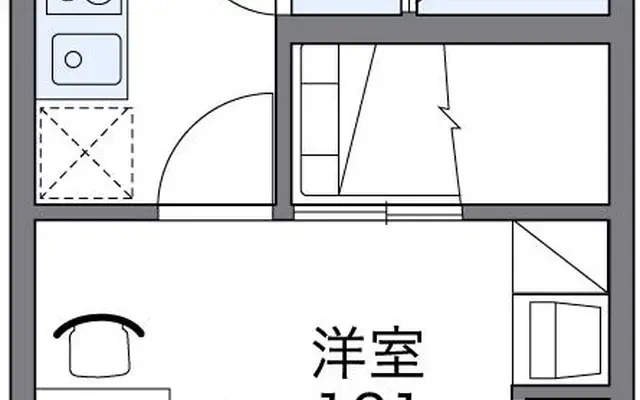 レオパレスグレイスパディ 1